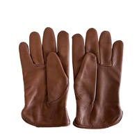 OEM Gants en cuir XL confortables de haute qualité Logo Construction mécanique Sécurité polyvalente pour le travail pour les pompiers