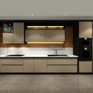 خزائن مطبخ فاخرة وعصرية بتصنيع المعدات الأصلية، أبواب خشبية، مواد وأحجام مخصصة، أثاث منزلي - Product Image 3