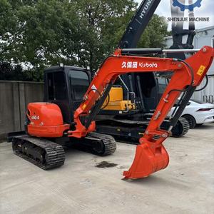 Excavadora Usada en Japón, Mini Excavadora Kubota U55 de 5.5 Toneladas, Kubota U55 U48 U40 U35 KX155, Mini Excavadora Kubota U55 de Segunda Mano en Venta, EPA - Product Image 6