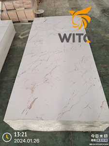 UVコーティング大理石シートPVC高光沢PVC UV大理石パネル - Product Image 3