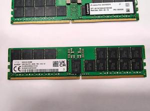 แรมเซิร์ฟเวอร์ 64GB TruDDR5 6400MHz 2Rx4 RDIMM ECC Registered สำหรับศูนย์ข้อมูล การจำลองการทำงานเสมือน (Virtualization) การประมวลผลข้อมูลบนคลาวด์ คอมพิวเตอร์คลาวด์ และหน่วยความจำเซิร์ฟเวอร์ระดับองค์กร - Product Image 3