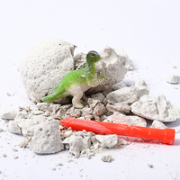 Dino Egg Party jeu éducatif pour enfants, jouets d'excavation en plastique dinosaure différents modèles Kit de creuser