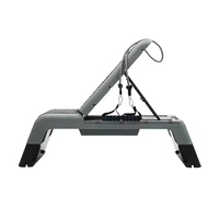 Plataforma de Step Aeróbico XL, Niveles de Ejercicio Ajustables, Altura Ajustable, Plataformas Apilables, Entrenamiento Físico, Stepper para Gimnasio en Casa, PP