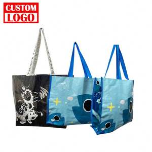 Bolsa de Compras de Polipropileno Laminado No Tejido con Logotipo Personalizado Impreso, Servicio de Diseño Gratuito OEM - Product Image 1