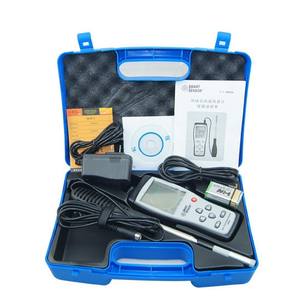 מכירה לוהטת דיגיטלי חם סרט מטר מד מהירות אוויר Wth טמפרטורת מדידה 40 m/s נתונים להחזיק למחשב באמצעות USB - Product Image 1