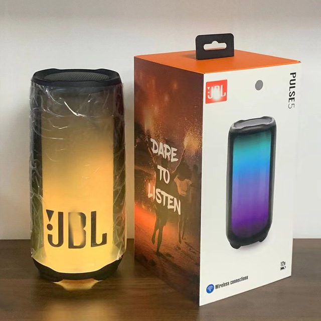 Cross-Border Hot-Selling New 5 for 5.0 Speaker Subwoofer Desktop RGB LED Lights Plastic Cabinet Full-Screen