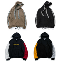Hoodie Crewneck Cetak 3D Sublimasi Reversibel |   Pullover Kustom Dua Sisi Pria |   Pakaian Jalanan Grafis Anti-Kerut