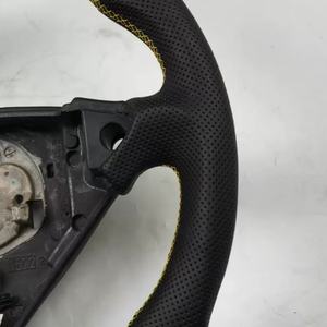 Volant de voiture en fibre de carbone pour Porsche Lenkrad Cayenne Panamera <span class=keywords><strong>911</strong></span> 997 985 981 Mk2 Boxster Cayman 987 Accessoires de voiture - Product Image 4