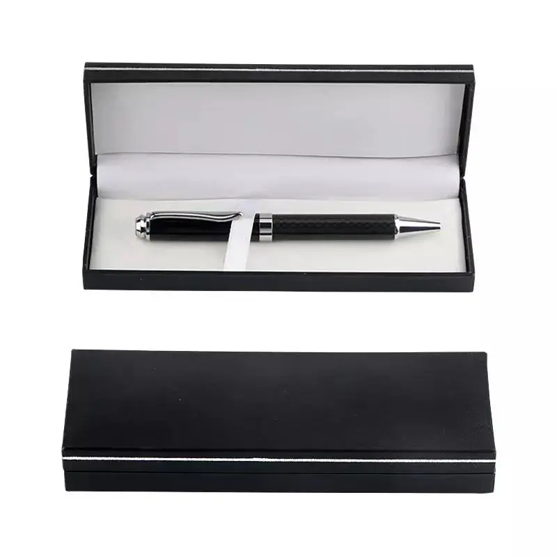 luxury branded metalball pens for men with logo box metal pens luxury ballpoint custom logo printing