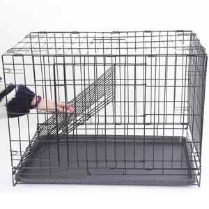 Jaula para <span class=keywords><strong>Perros</strong></span> Haierc, Jaula para Mascotas, Jaula Grande para <span class=keywords><strong>Perros</strong></span> Medianos y Grandes, Apilable, Transpirable, <span class=keywords><strong>de</strong></span> Hierro - Product Image 6