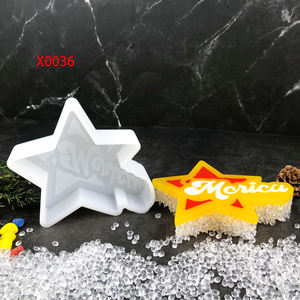 Molde de Silicona para Resina Hecho a Mano, Estilo DIY, Adornos Decorativos y Herramientas para Pasteles, Molde de Yeso para Resina - Product Image 3