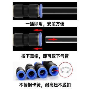 Conectores Rápidos para Tuberías de 4, 6 y 8 mm, de Plástico, para Uso Industrial, Médico y Alimentario - Product Image 3