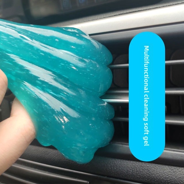 Car Cleaning Soft Gel Computer Keyboard Magic Dust-Removing Gel Car Dust-Cleaning Clay Multifunctional Cleaning Gel Bulk