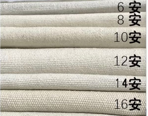 थोक कस्टम 10 औंस 12 औंस 14 औंस 14 औंस 16 औंस ग्रे 100% बैग के कपड़े के लिए बुना हुआ कपास के कैनवास कपड़े - Product Image 2