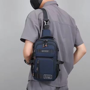 Bolso de Pecho Personalizable con Logotipo, Oxford Impermeable, Unisex, de Nailon, con Cierre, para Uso Diario, Bandolera, Deportes al Aire Libre, Viajes - Product Image 2