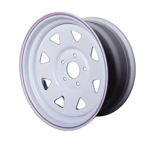 ชุดล้อรถเทรลเลอร์เหล็กขนาด13นิ้วพร้อมยาง165R13C ชุดล้อรถเทรลเลอร์สีดำ - Product Image 5