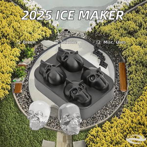 Máquina para Hacer Hielo de Silicona Ecológica y Sostenible, Modelo GMT-802, Novedad 2025 - Product Image 4