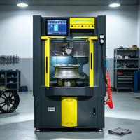 Tour CNC de Précision pour la Rénovation et la Réparation Avancée de Jantes Endommagées