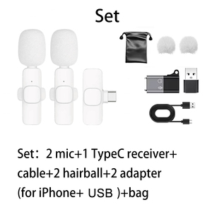 वीडियो रिकॉर्डिंग के लिए iphone एंड्रॉइड के लिए ब्लूटूथ लैवेलियर लैपसेल माइक्रोफोन वीडियो रिकॉर्डिंग के लिए यूट्यूब - Product Image 2