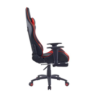 Chaise de bureau gaming exécutive en cuir réglable avec accoudoirs 2D, vérin à gaz 3 positions, garantie 2 ans, confortable, ergonomique et inclinable pour la maison et le bureau