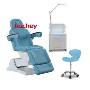 Hochey Electric Beauty Salon Chair Facial Table Portable Massage Bed Full Body Beauty Equipment