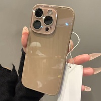 Étui de téléphone magnétique imperméable anti-empreintes digitales résistant aux chocs de couleur bonbon au design chinoiserie pour 16/15/14/13/12 Pro Max Plus