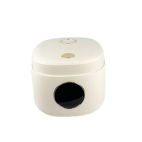Mini cuiseur à riz électrique Portable à faible teneur en glucides et contrôle numérique intelligent multifonction pour la cuisine à domicile
