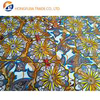 Kain Tenun Polos Murah Motif Afrika Bahan Katun Organza 100% Anti-Pilling Berat Sedang 140g/m Kain Batik Shandong