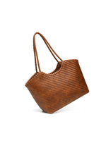 Sac fourre-tout vintage en cuir PU de taille moyenne, résistant à l'eau, couleur unie, fermeture éclair et ouverte, sac à bandoulière pour femme pour les voyages