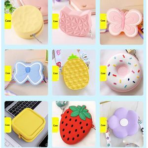 Custom Silicone Wallet, Portable Coin Purse, <b>Cable</b> & Earphone Organizer, Cosmetics Storage <b>Bag</b> - Product Image 6