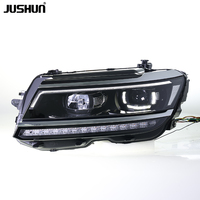 JUSHUN Vente en gros d'usine, phares améliorés pour Volkswagen Tiguan 2017-2021, phares LED, phares avant, feux de jour