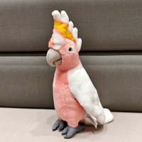 Peluche personnalisée en forme de perroquet, cadeau promotionnel, directement de l'usine, développement de projets de jouets d'oiseaux sur mesure, commande en gros, réponse rapide