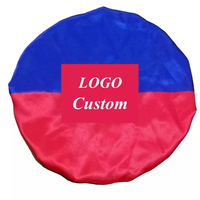 Nouveau Design Lady Large Satin Bande Élastique Femme Mode Bonnet Designer Cheveux Bonnets Satin Sommeil Cap