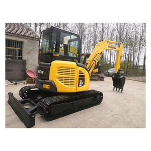 Mini pelle d'occasion de haute qualité Komatsu PC55MR 5.5Ton japonais Komatsu 55Mini capacité Cummins pompe utilisée Digger vente - Product Image 1