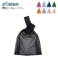Sac fourre-tout en organza réutilisable et écologique, sac en jute recyclé RPET avec logo personnalisé, cadeau d'entreprise pour salon professionnel, vente en gros OEM