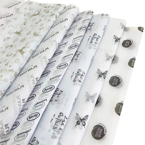 Custom Printed Disposable Virgin Branded Personalized Gift Wrapping <b>Tissue</b> <b>Paper</b> with Logo - Product Image 1