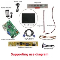 Écran LCD intérieur de 17 à 27 pouces avec une luminosité élevée de 1500 nits et un écran tactile infrarouge pour les magasins de détail et les aéroports