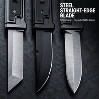 Couteau de poche EDC à ouverture coulissante, lame D2, aluminium, couteau tactique d'extérieur pour le camping, la chasse, EDC