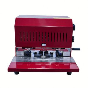 Horizontal Double Side Leather Belt Inking Painting <b>Machine</b> Leather Edge Coloring Dyeing <b>Machine</b> - Product Image 3