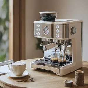 Schlussverkauf beliebteste Espressomaschine italienische Kaffeemaschine 15 Bar Maschine Cappuccino automatische Espressomaschine