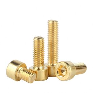 Tornillos de Titanio con Cabeza Hexagonal y Orificio para Brida, Tornillos con Recubrimiento de Titanio, Precio de Fabricante - Product Image 1