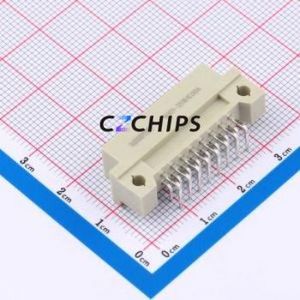 9001-35161C00A DIN41612 Connector Bent Lead Through Hole,P=2.54mm Connector 16P 2 2.54mm Right Angle Insert - Product Image 2