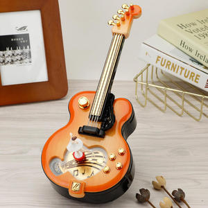 Wholesale Guitar Spinning Dancer Music <b>Box</b> Retro Decorative Ornaments Music <b>Box</b> Music <b>Present</b> - Product Image 2