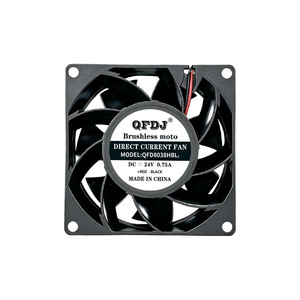 80x80x25mm Dc Cooling <b>Fan</b> For <b>Computer</b> Case High Performance Ventilation - Product Image 4