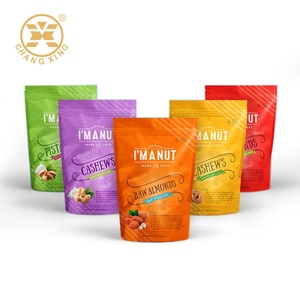 Emballages alimentaires mats personnalisés, sachets en plastique refermables recyclés, sachets debout pour cacahuètes, sachets <span class=keywords><strong>de</strong></span> 8 oz, sachets <span class=keywords><strong>de</strong></span> mélange <span class=keywords><strong>de</strong></span> noix, sachets doy-pack - Product Image 3