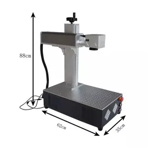 Máquina de gravura do anel da etiqueta do nome, cnc para jóias, nome do ouro, máquina de gravura do anel da fibra do laser