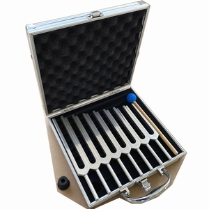 Kit de diapasons de fréquence en gros, 8 pièces, 256, 288, 320, 341,3, 384, 426,6, 480, 512 Hz, équipement d'expérimentation sur les vibrations sonores - Product Image 4