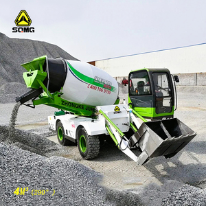 Mini trộn bê tông tự tải trộn bê tông <span class=keywords><strong>0.5m3</strong></span> 0.8m3 4m3 3.5m3 6.5m3 2m3 trộn bê tông xe tải để bán - Product Image 1