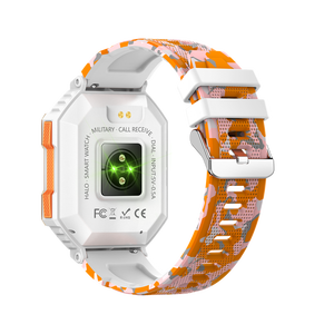 Reloj inteligente resistente KR80 indestructible, 2024 <span class=keywords><strong>2023</strong></span>, relojes inteligentes de alta calidad para hombres con altímetro, barómetro, función de brújula - Product Image 3