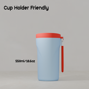 Tasse à café d'affaires isolée sous vide en <span class=keywords><strong>acier</strong></span> inoxydable de luxe de 550ml <span class=keywords><strong>bouteille</strong></span> d'eau avec gobelet de conception de corde pour une utilisation au bureau - Product Image 6